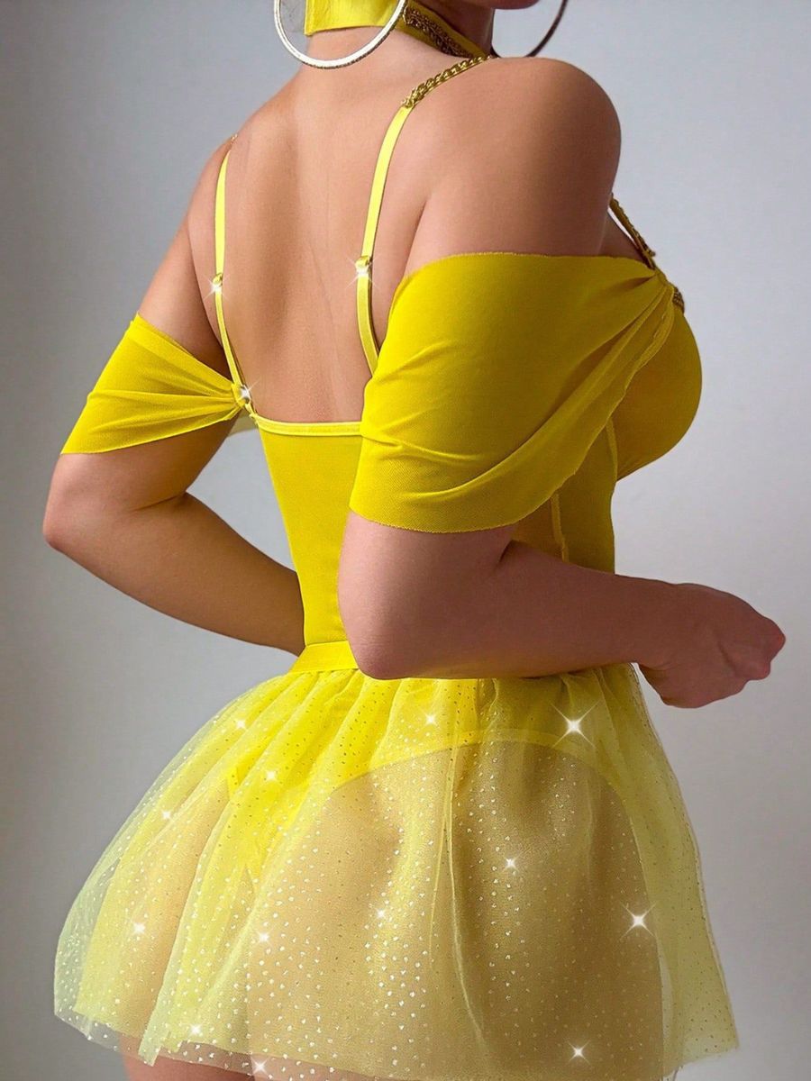 Costume Inspire Adult Princess Belle Lingerie Costume