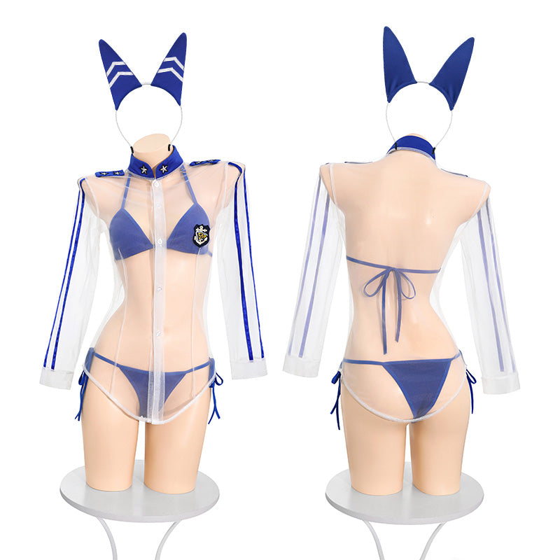 Costume Inspire Anime Bunny Girl Bikini Set