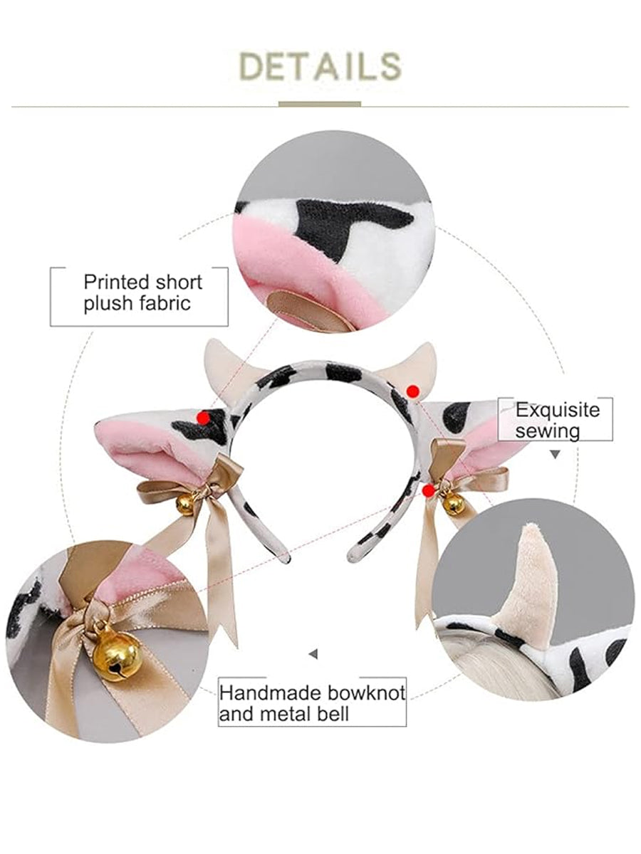 Costume Inspire Cow Ears Headband