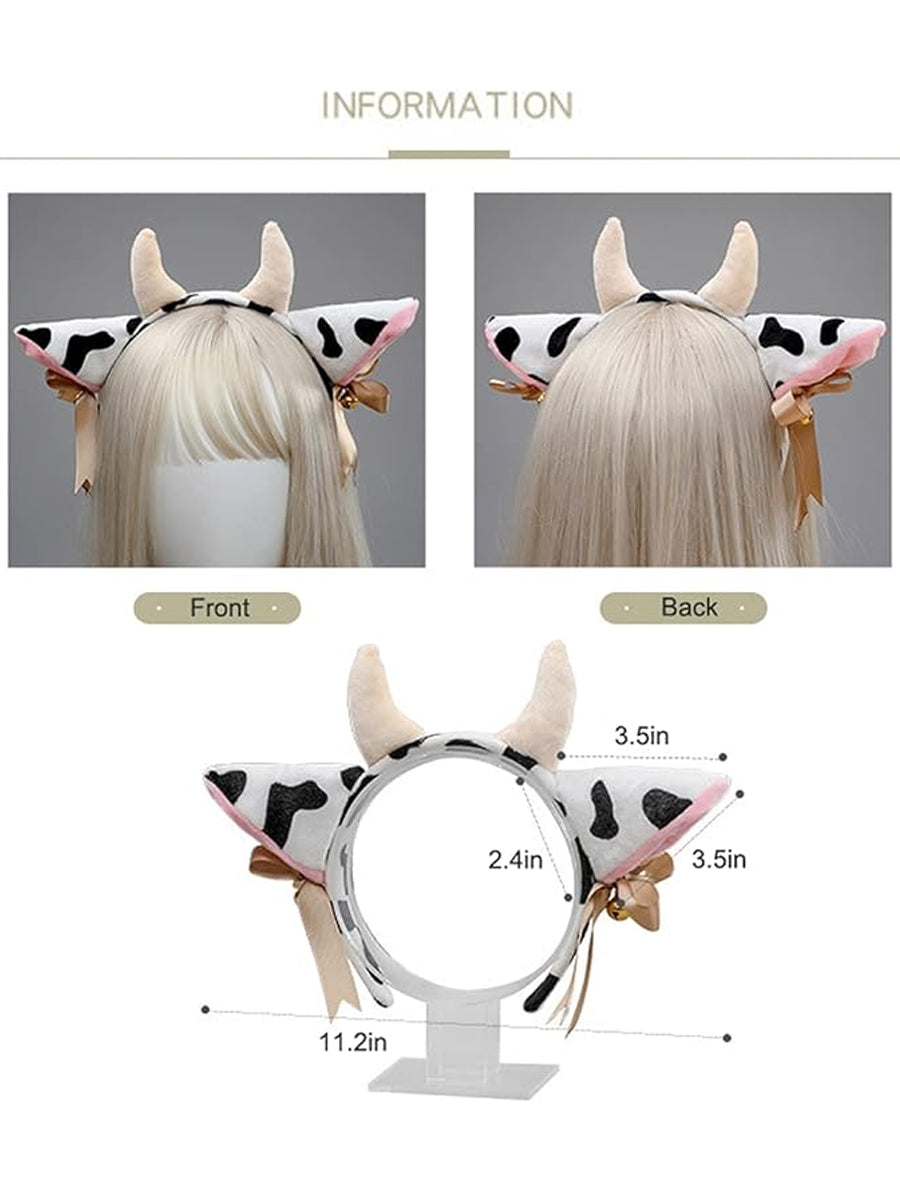 Costume Inspire Cow Ears Headband