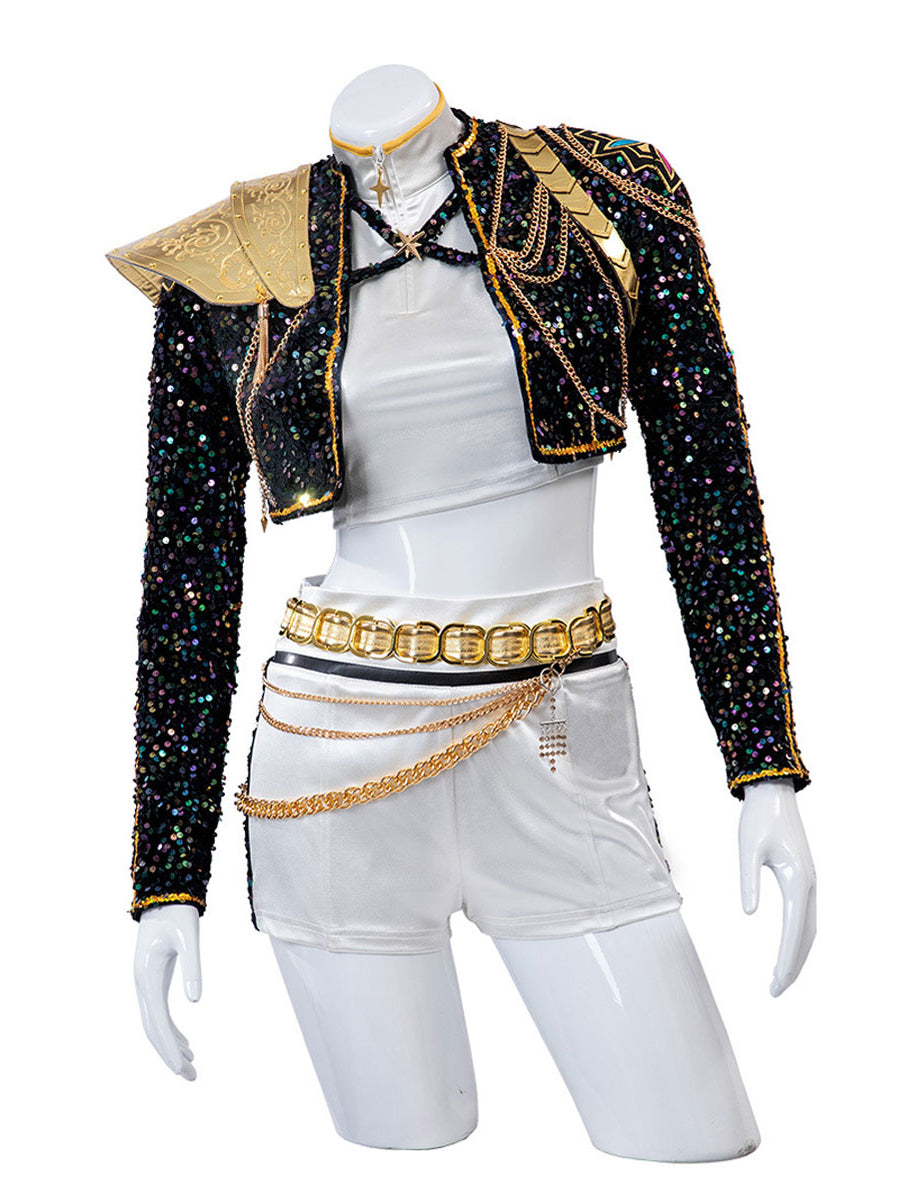 Costume Inspire KPop Demon Hunters Rumi Golden Costume