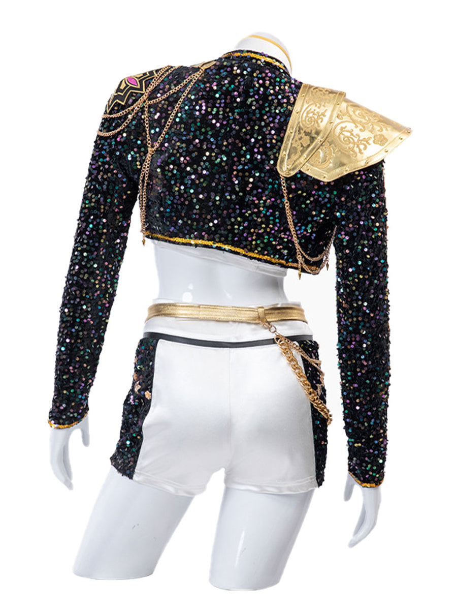 Costume Inspire KPop Demon Hunters Rumi Golden Costume