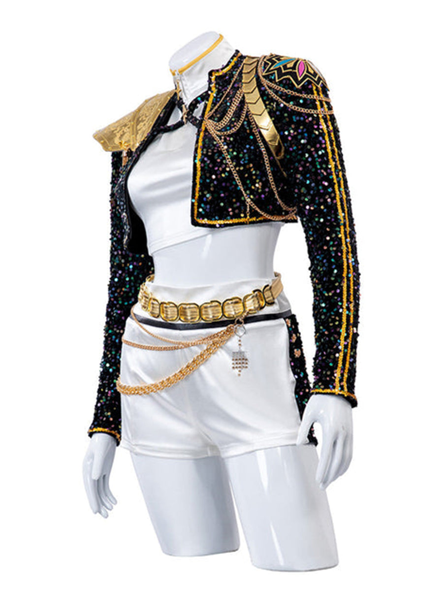 Costume Inspire KPop Demon Hunters Rumi Golden Costume
