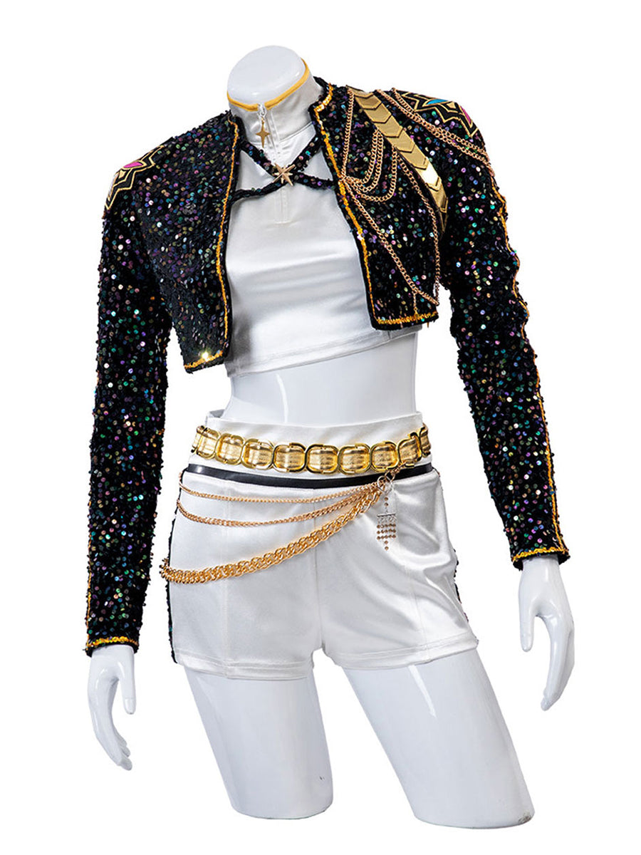 Costume Inspire KPop Demon Hunters Rumi Golden Costume