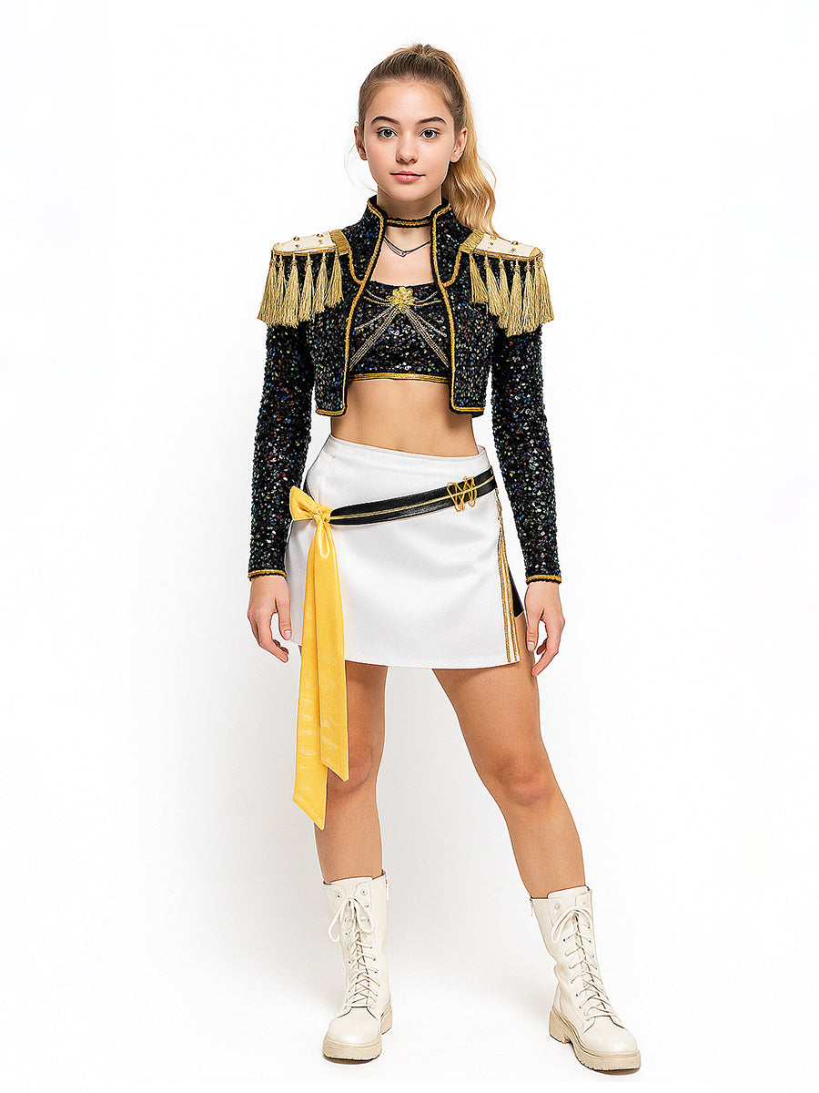 Costume Inspire Adults KPop Demon Hunters Mira Golden Costume