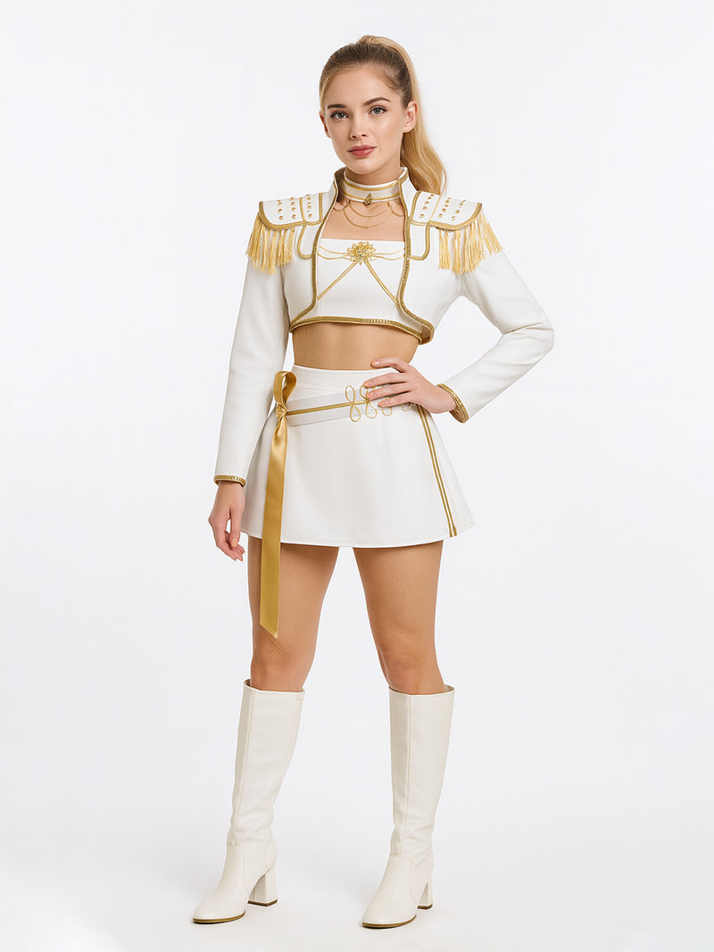 Costume Inspire Adults KPop Demon Hunters Mira White Costume
