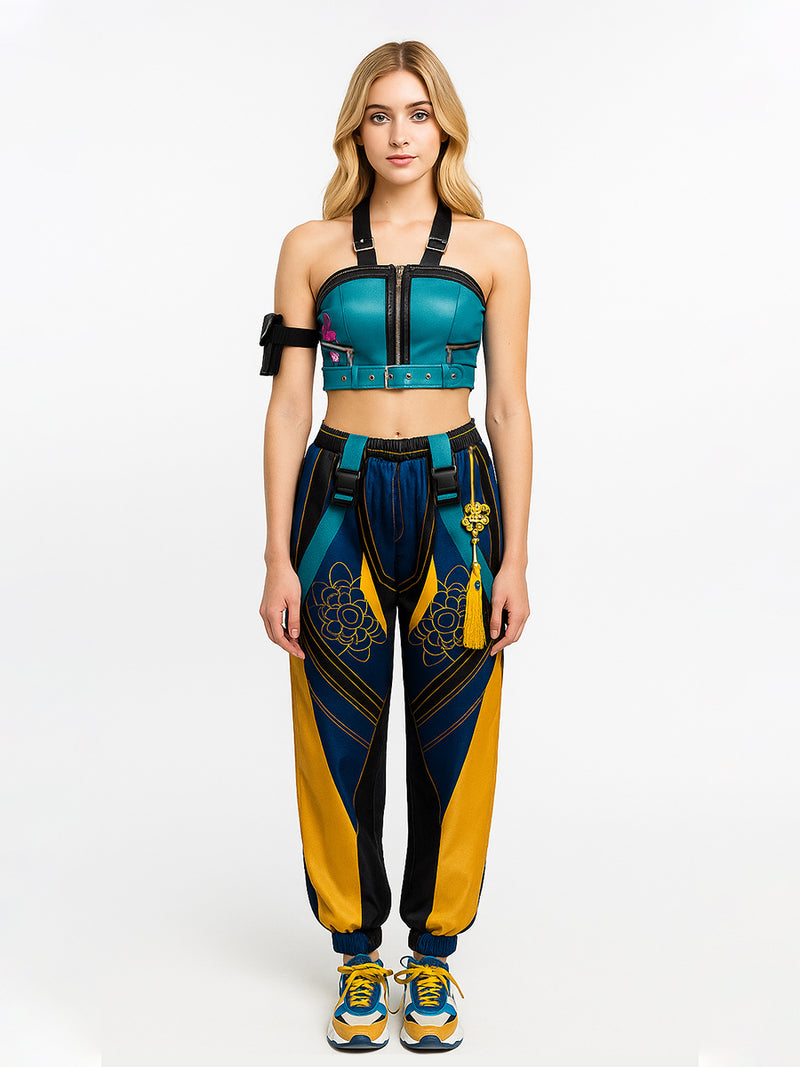 Costume Inspire Adults KPop Demon Hunters Zoey Costume