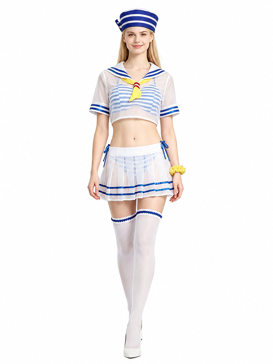 Anime Blue Maid Sailor Costume - Costume Inspire