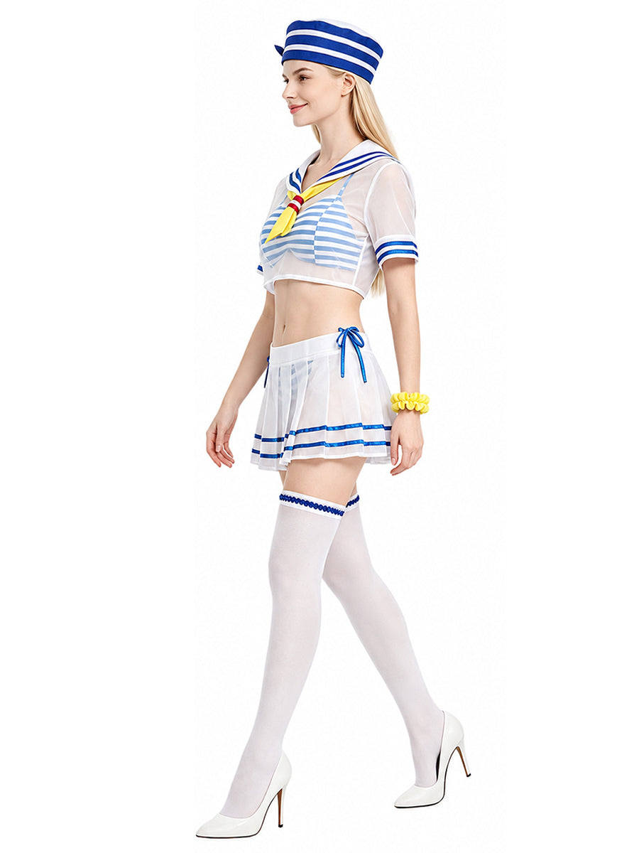 Anime Blue Maid Sailor Costume - Costume Inspire