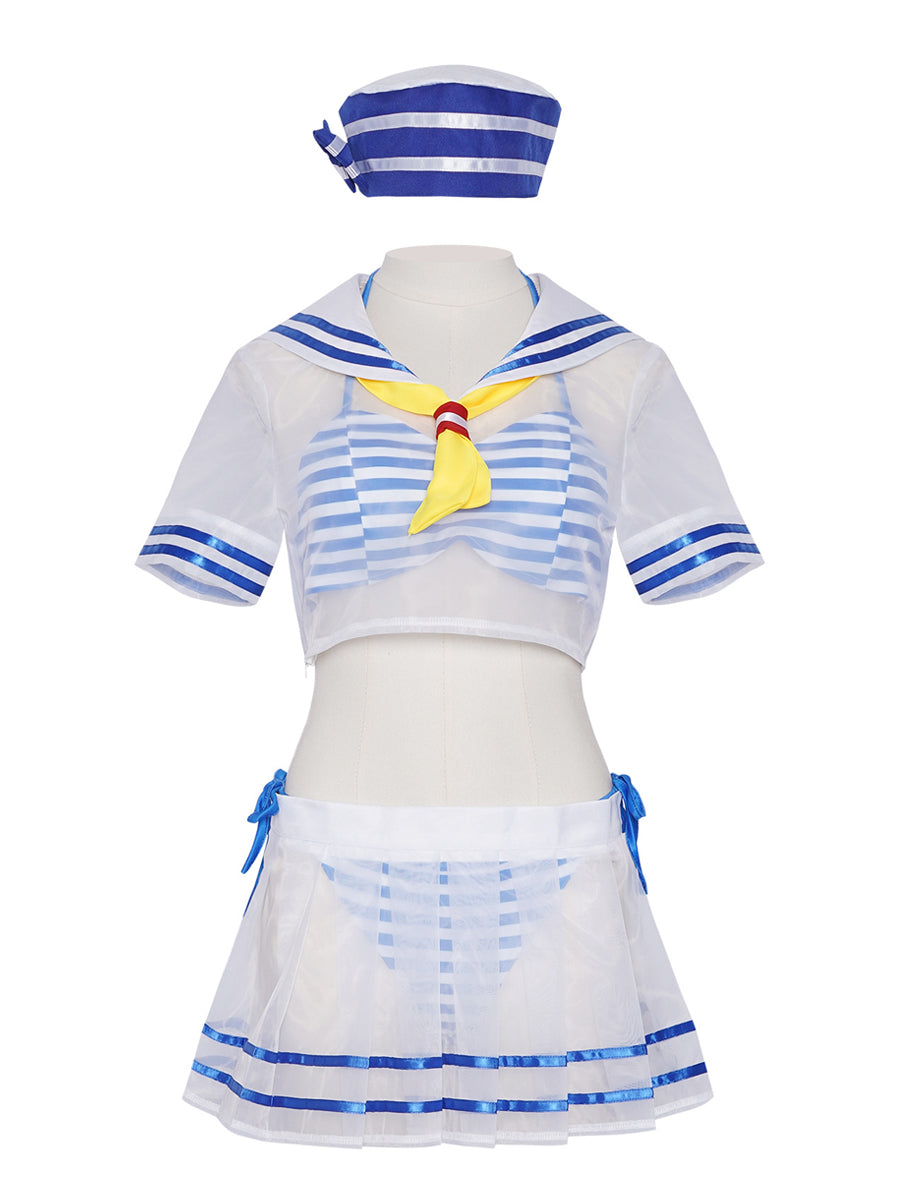 Anime Blue Maid Sailor Costume - Costume Inspire