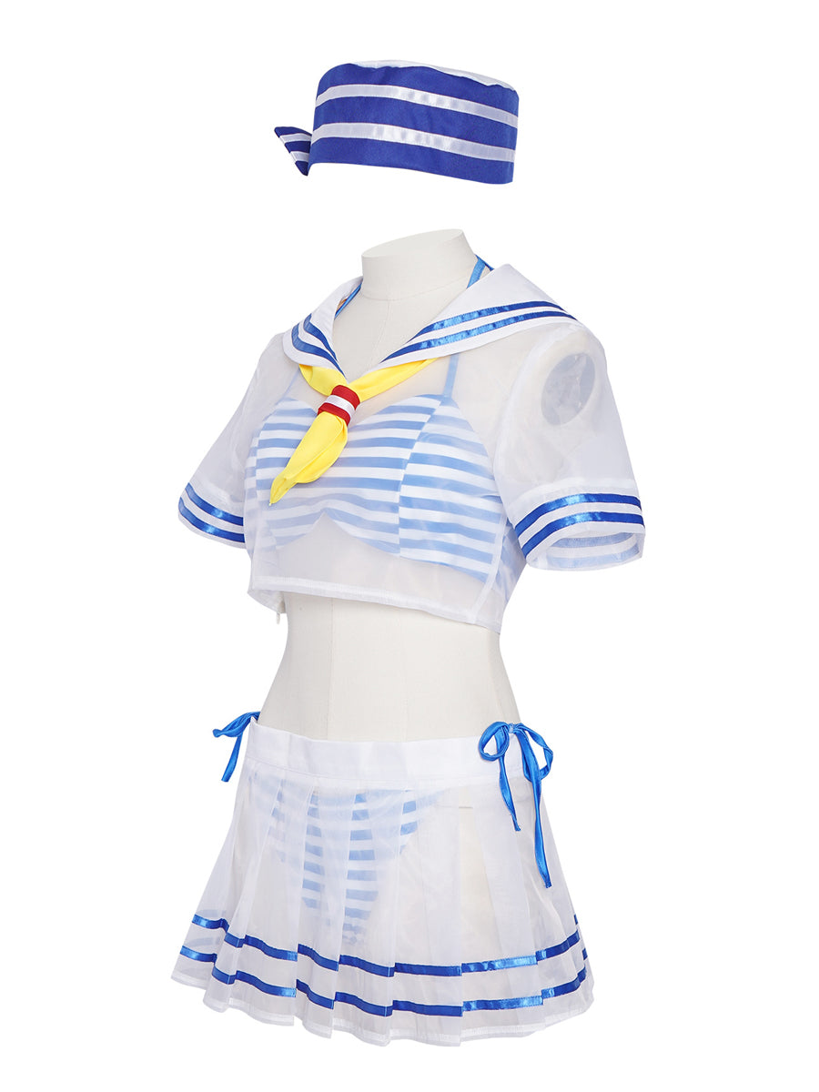 Anime Blue Maid Sailor Costume - Costume Inspire