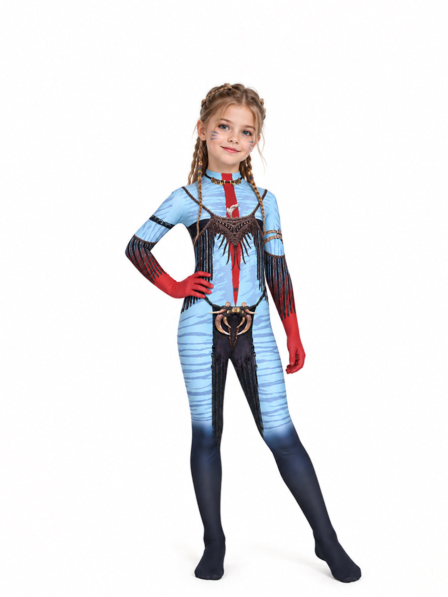 Avatar Fire and Ash Varang Cosplay Costume for kids - Costume Inspire