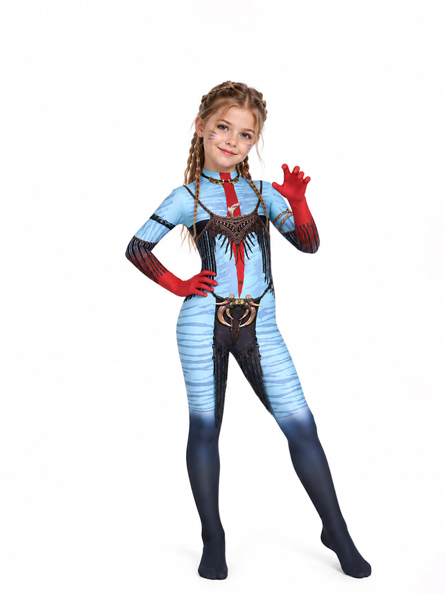 Avatar Fire and Ash Varang Cosplay Costume for kids - Costume Inspire