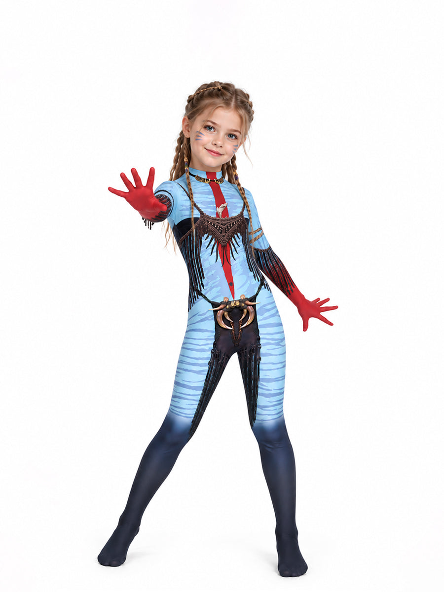 Avatar Fire and Ash Varang Cosplay Costume for kids - Costume Inspire