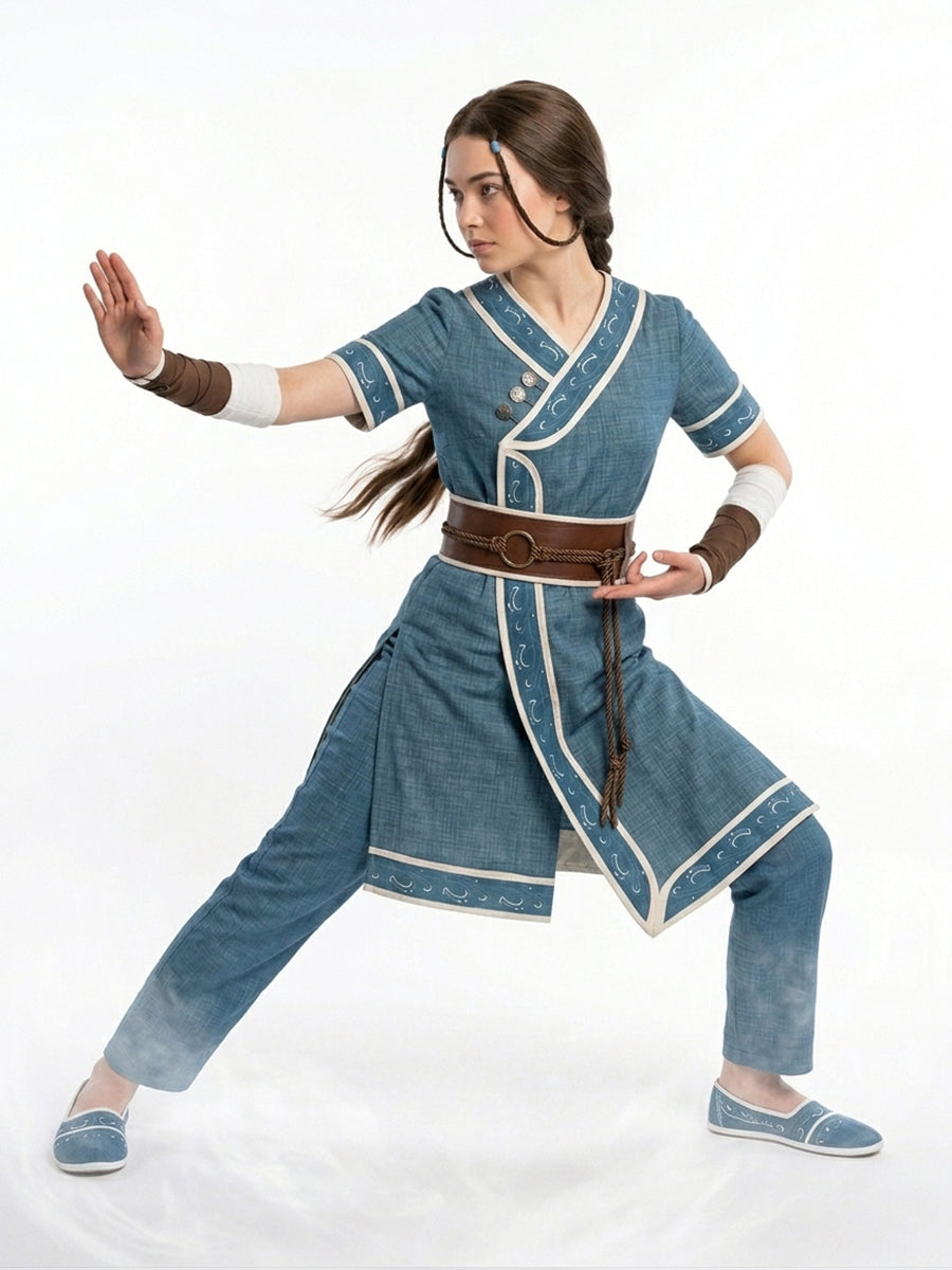 Avatar The Last Airbender Katara Cosplay Costume for Adults - Costume Inspire