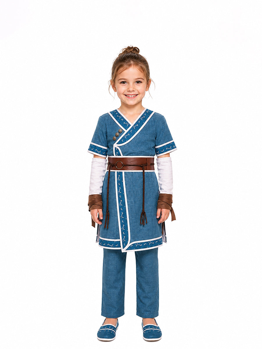 Avatar The Last Airbender Katara Cosplay Costume for Kids - Costume Inspire