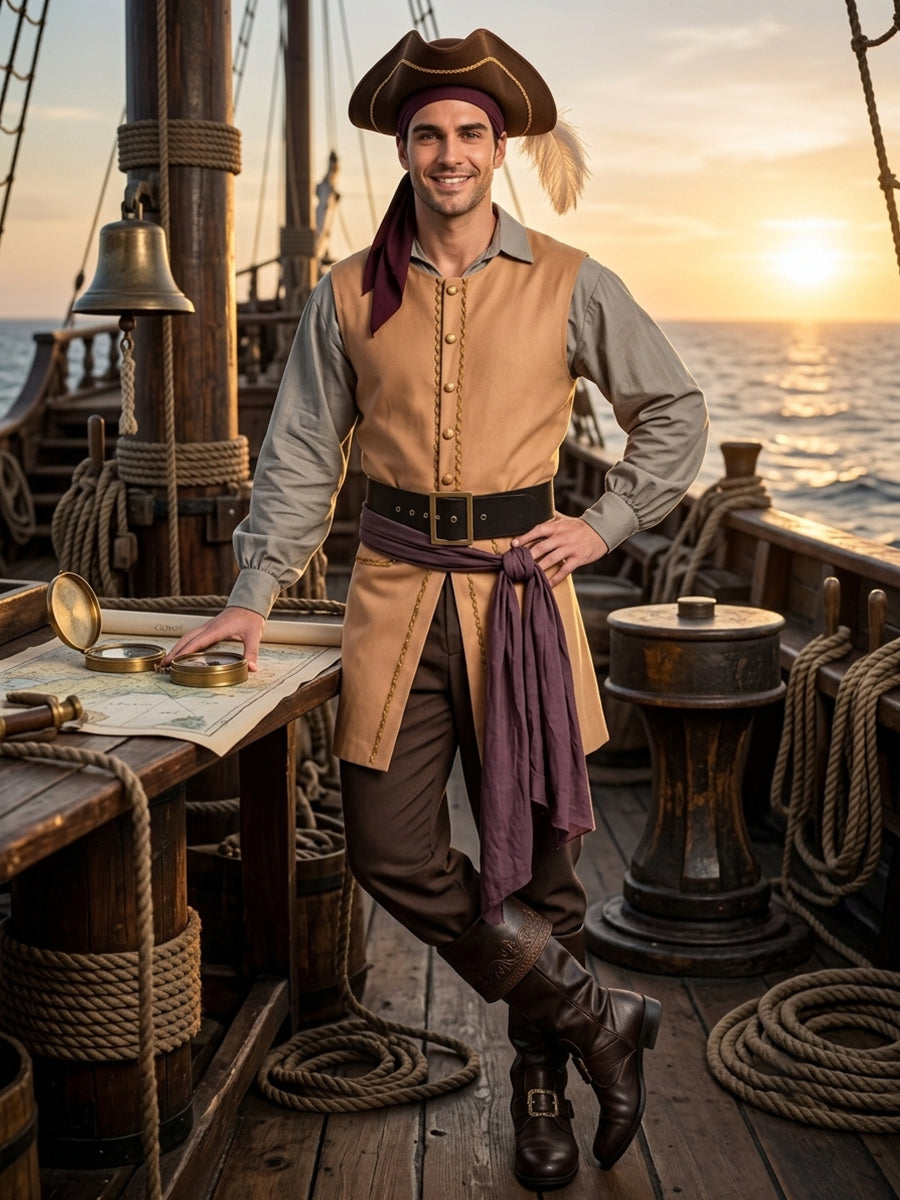 Backrooms Captain Clark Cosplay Costume - Costume Inspire