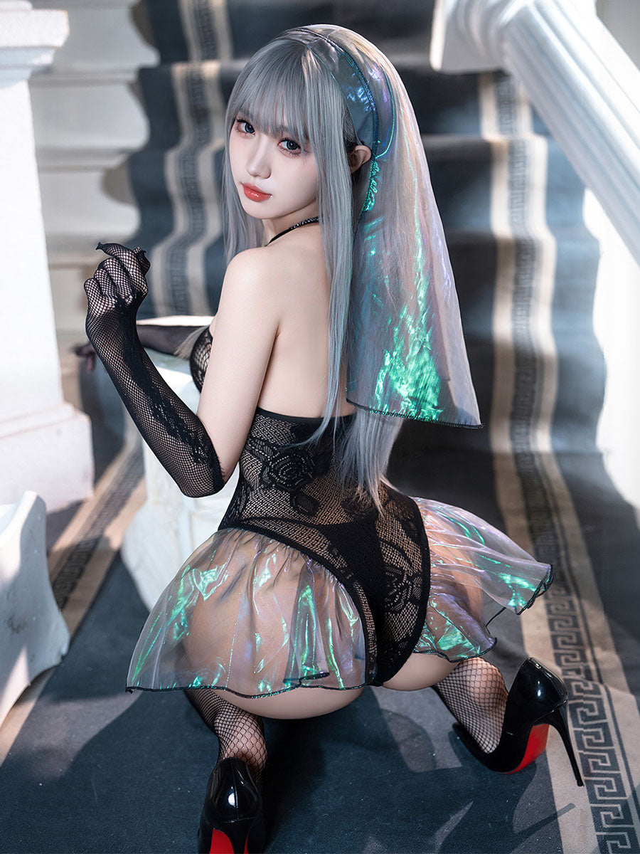 Costume Inspire Confess to Me Bridal Lingerie Costume