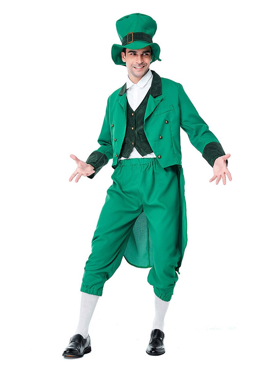 Costume Inspire Adult Green Leprechaun Costume