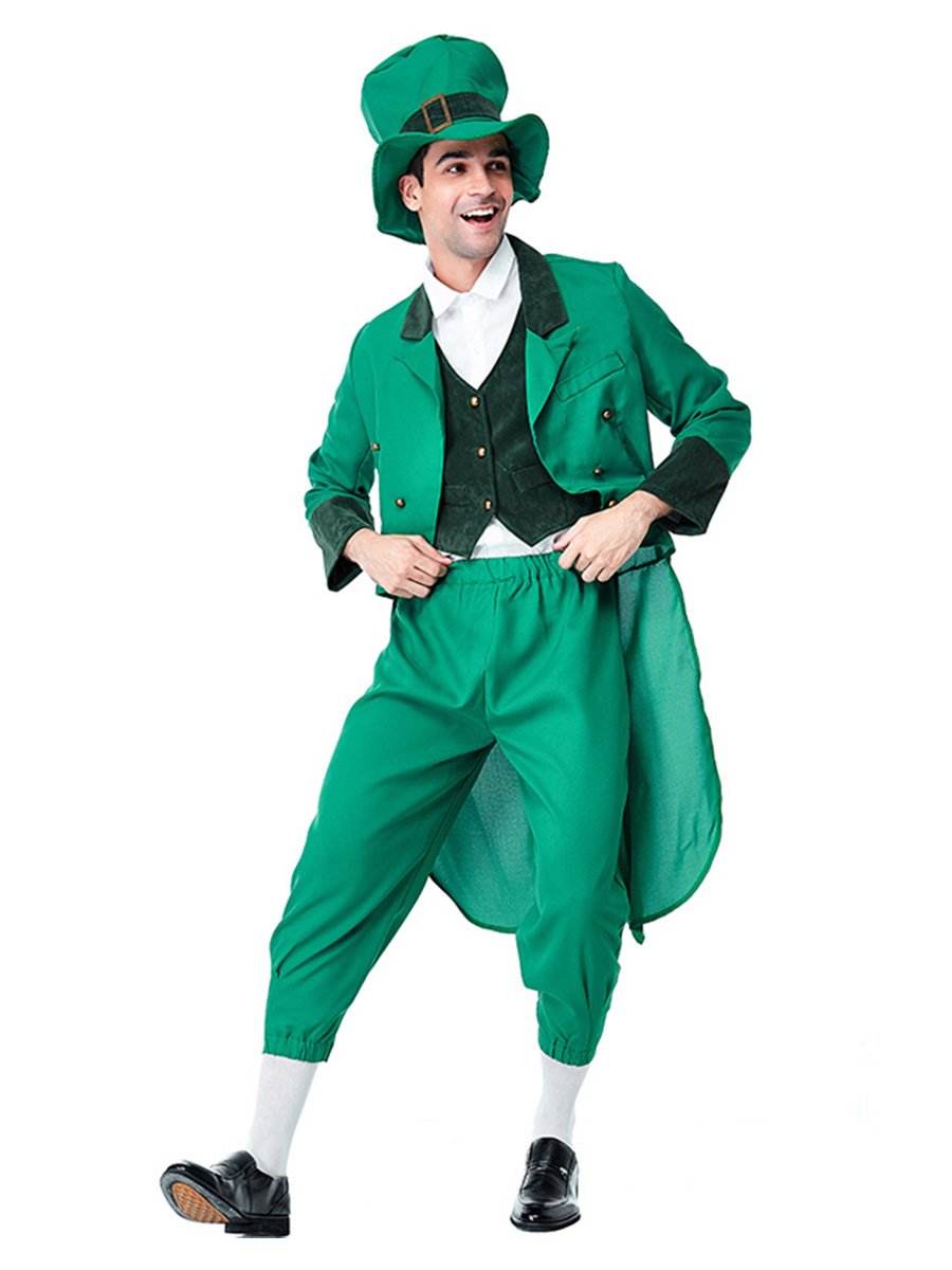 Costume Inspire Adult Green Leprechaun Costume