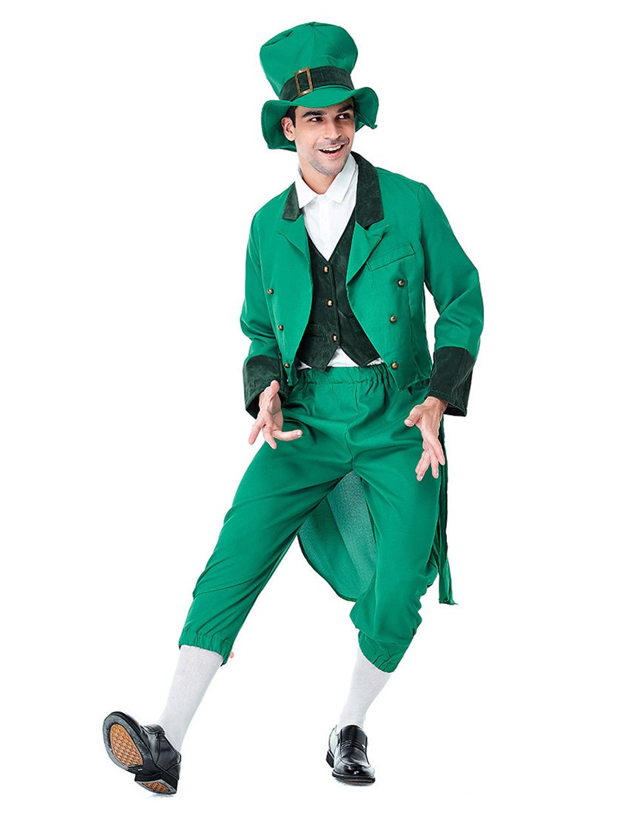 Costume Inspire Adult Green Leprechaun Costume