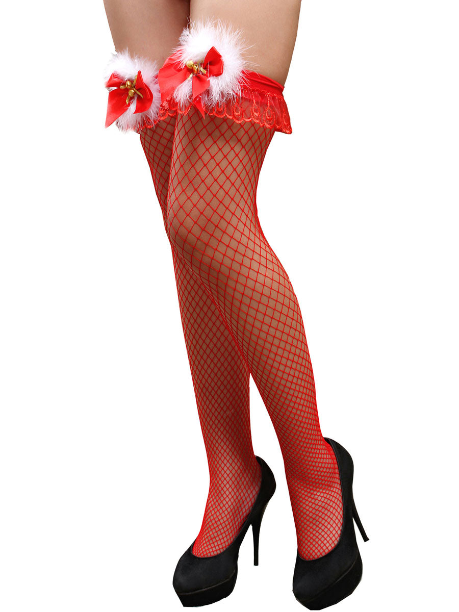 Costume Inspire Christmas Thigh High Stockings