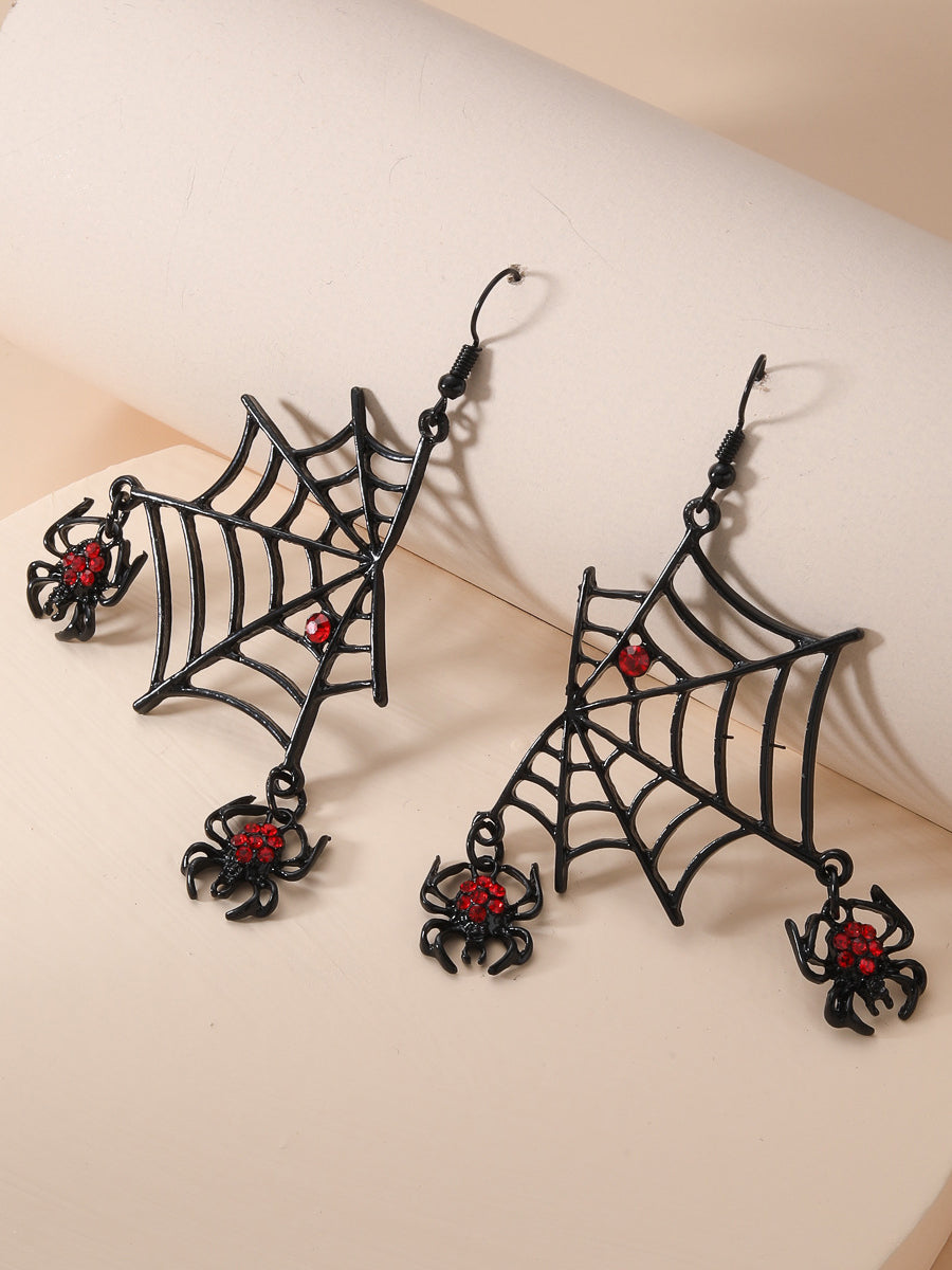 Costume Inspire Gothic Spider Earrings