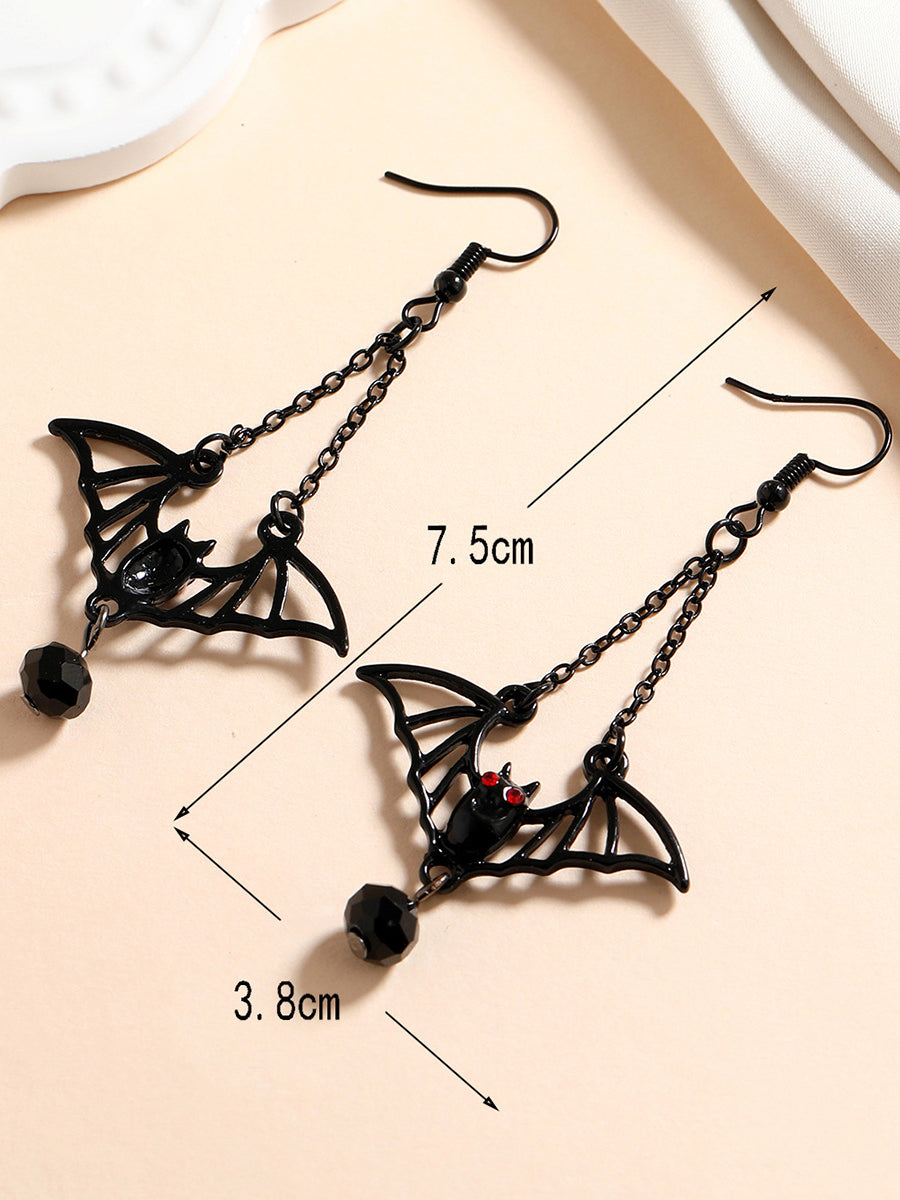 Costume Inspire Halloween Bat Earrings