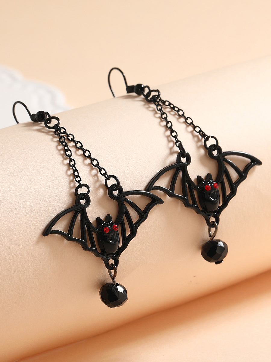 Costume Inspire Halloween Bat Earrings