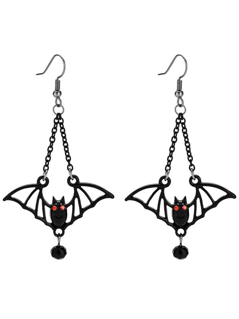 Costume Inspire Halloween Bat Earrings