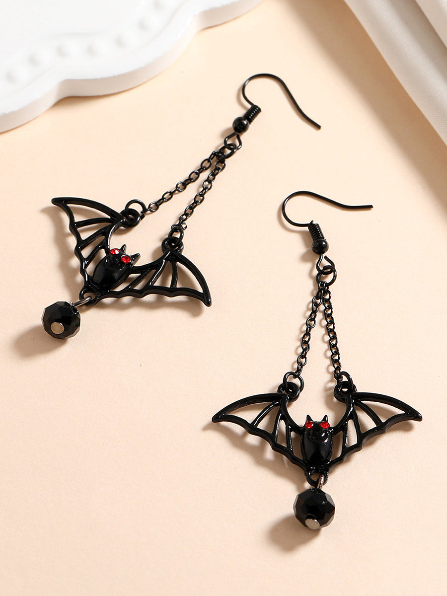 Costume Inspire Halloween Bat Earrings