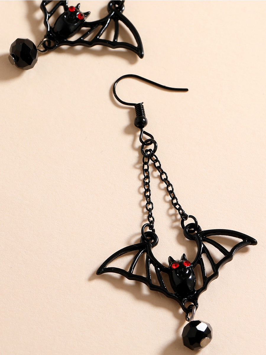 Costume Inspire Halloween Bat Earrings