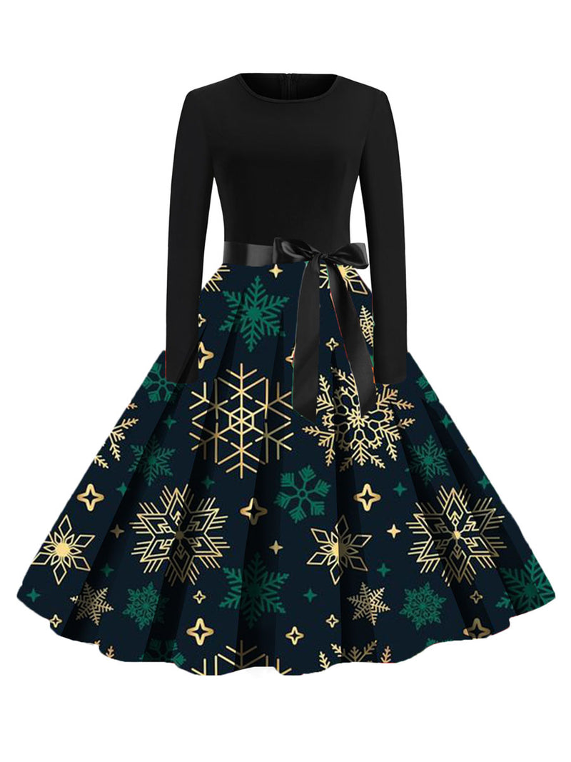 Costume Inspire Midi Christmas Party Dress