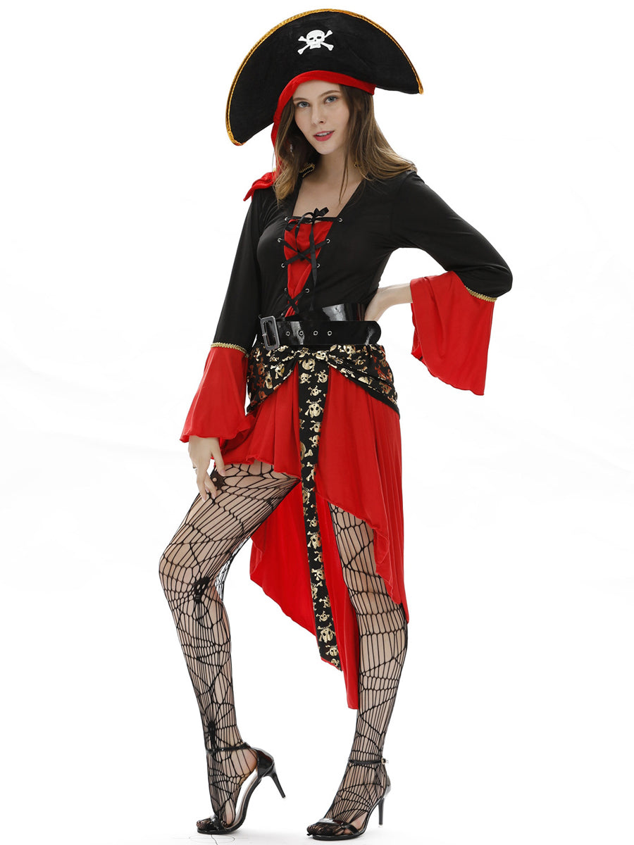 Costume Inspire Pirates of the Caribbean Costume with Fishnet Tights