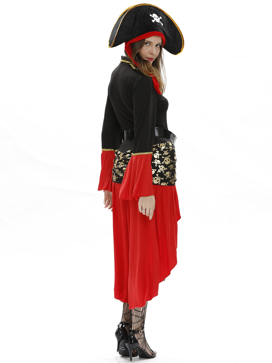 Costume Inspire Pirates of the Caribbean Costume with Fishnet Tights