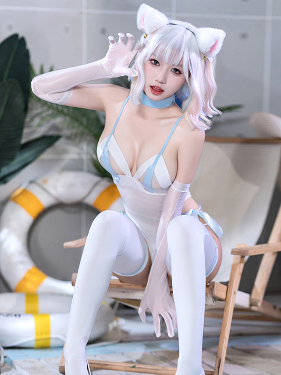 Costume Inspire Sexy Cat Lingerie Costume | Anime Lingerie Costume Inspire Sexy Cat Lingerie Costume | Anime Lingerie