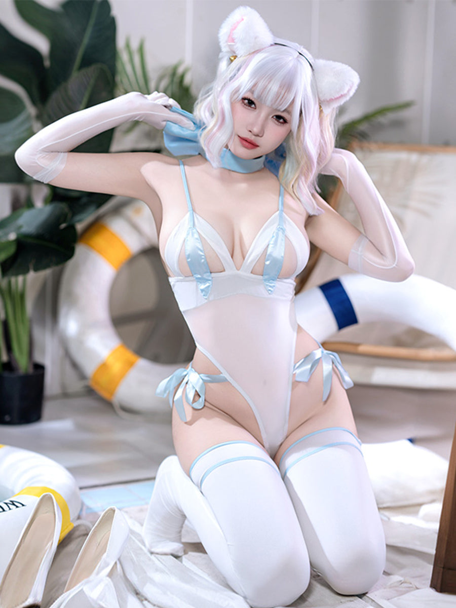 Costume Inspire Sexy Cat Lingerie Costume | Anime Lingerie Costume Inspire Sexy Cat Lingerie Costume | Anime Lingerie