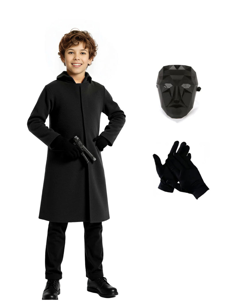 Costume Inspire Kids Squid Game Front Man Costume