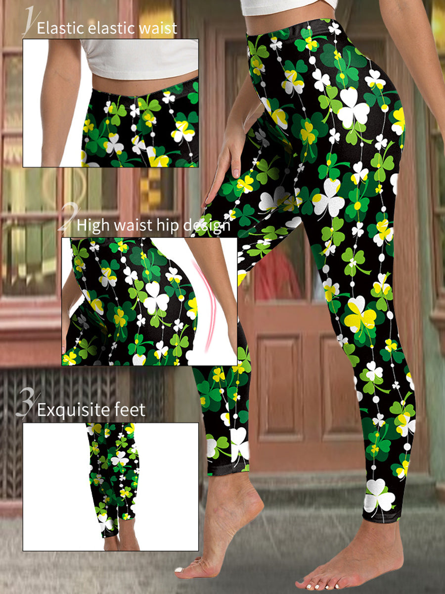 Costume Inspire St Patrick's Day Yoga Pants