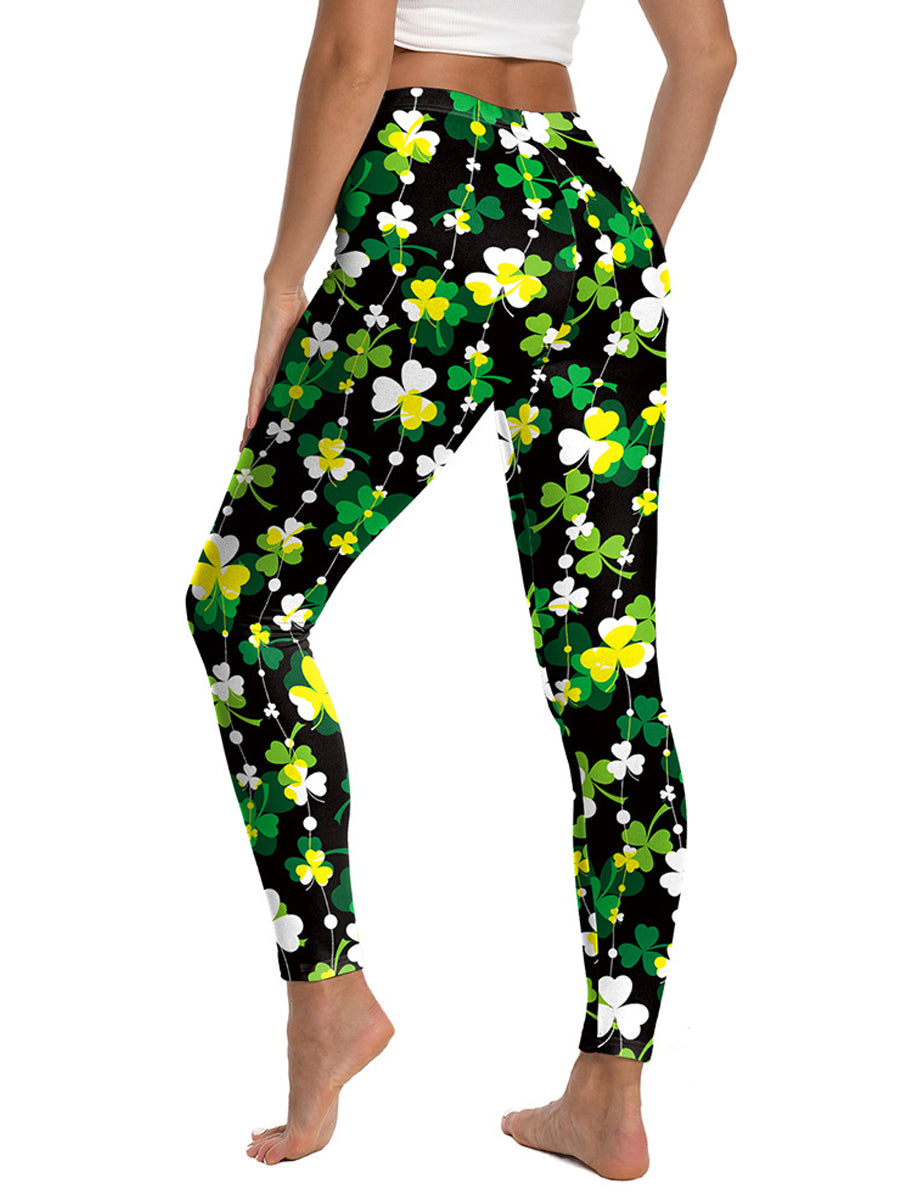 Costume Inspire St Patrick's Day Yoga Pants