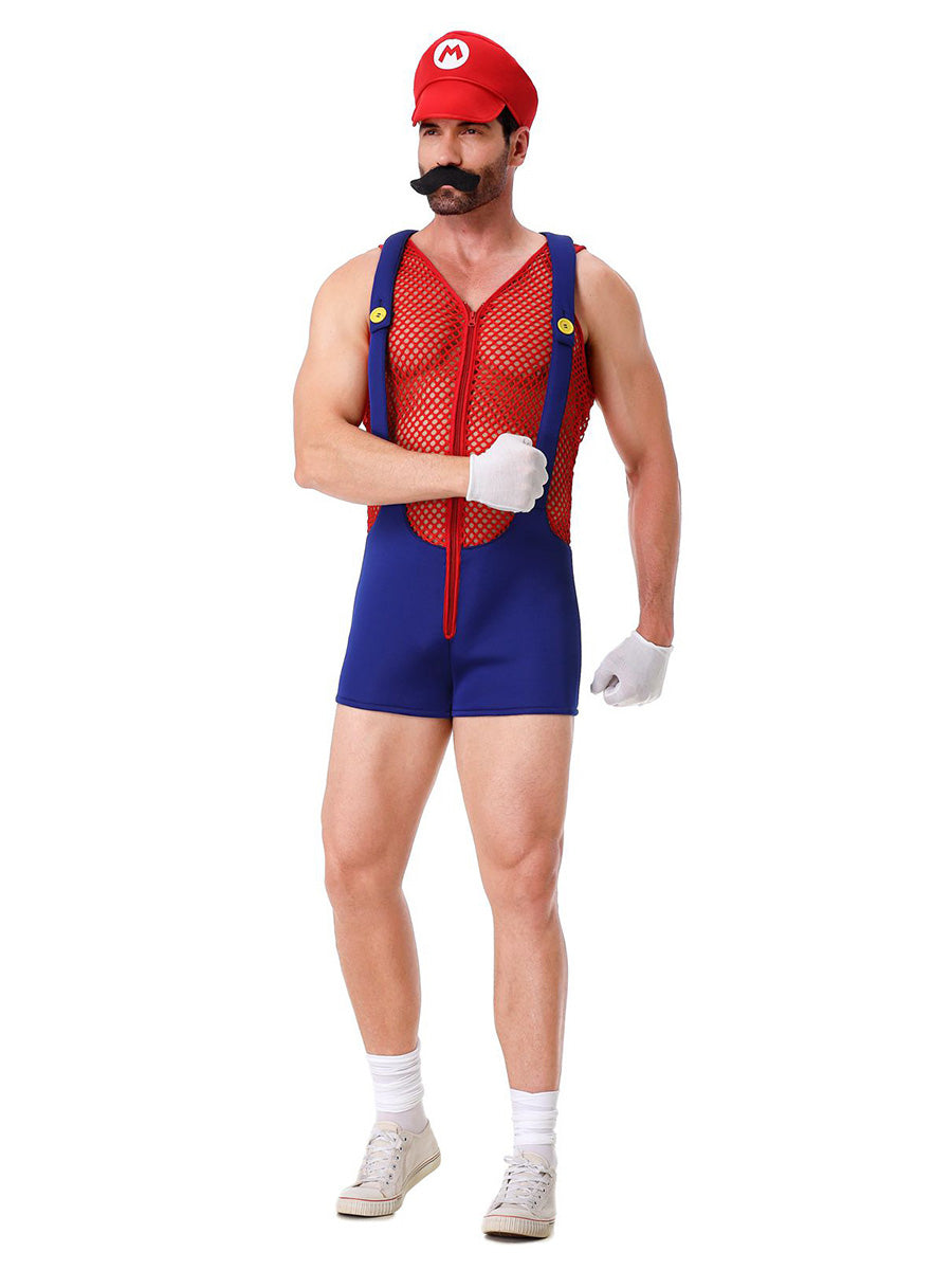 Men's Super Mario Costume