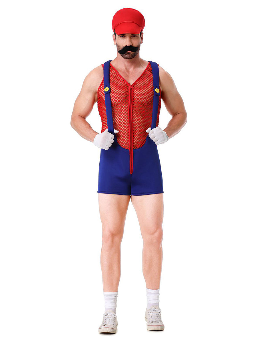 Costume Inspire Men's Super Mario Costume