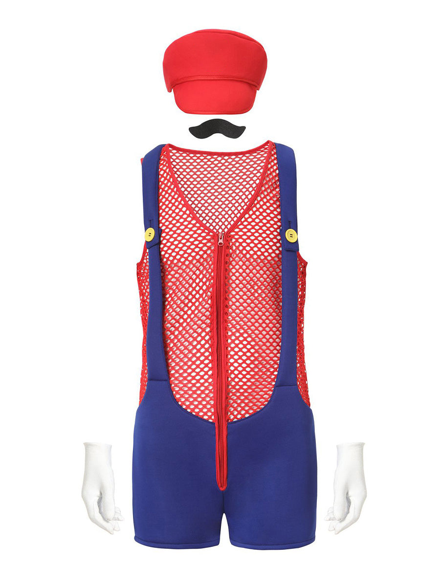 Costume Inspire Men's Super Mario Costume