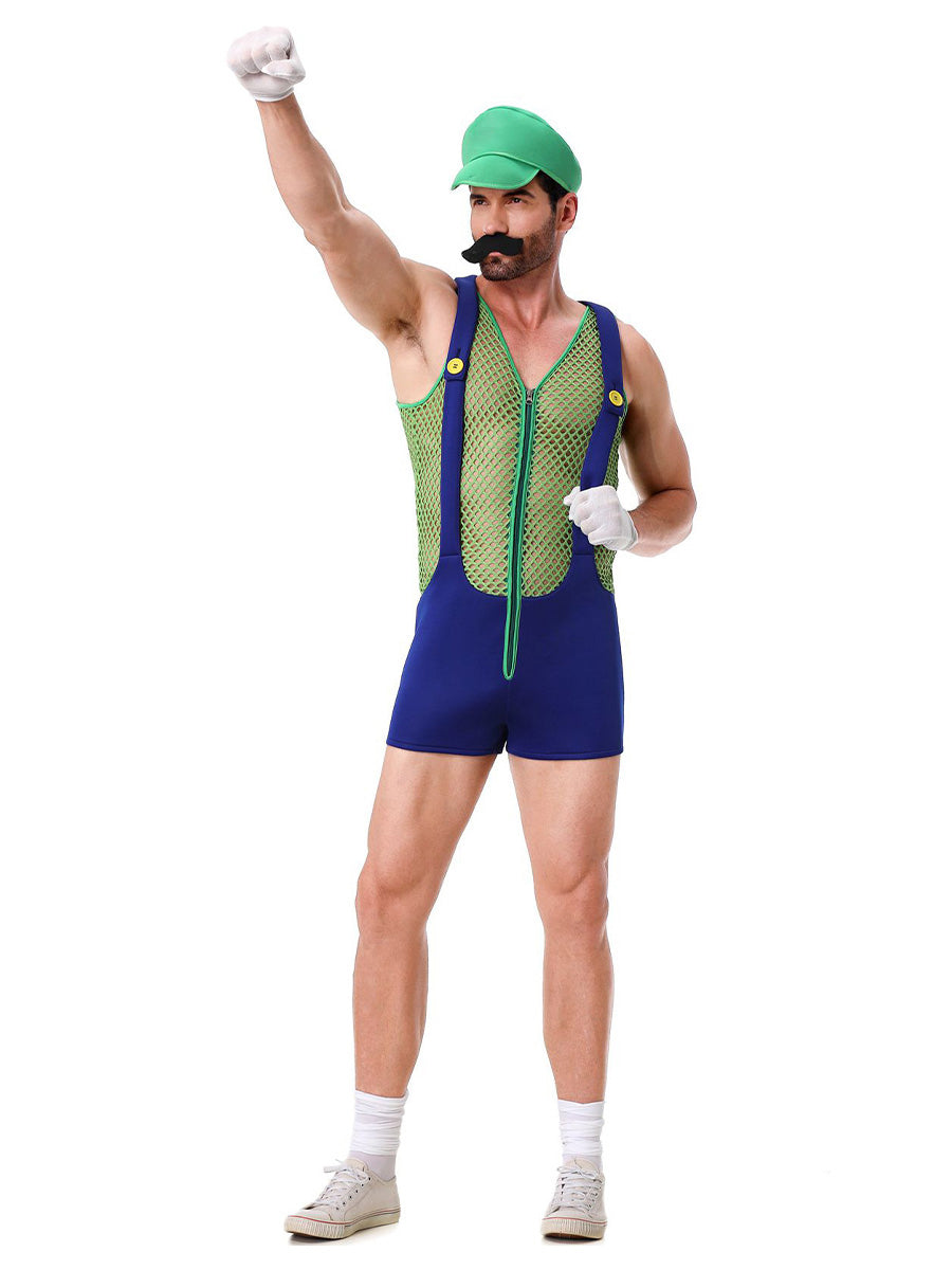 Costume Inspire Men's Luigi Costume