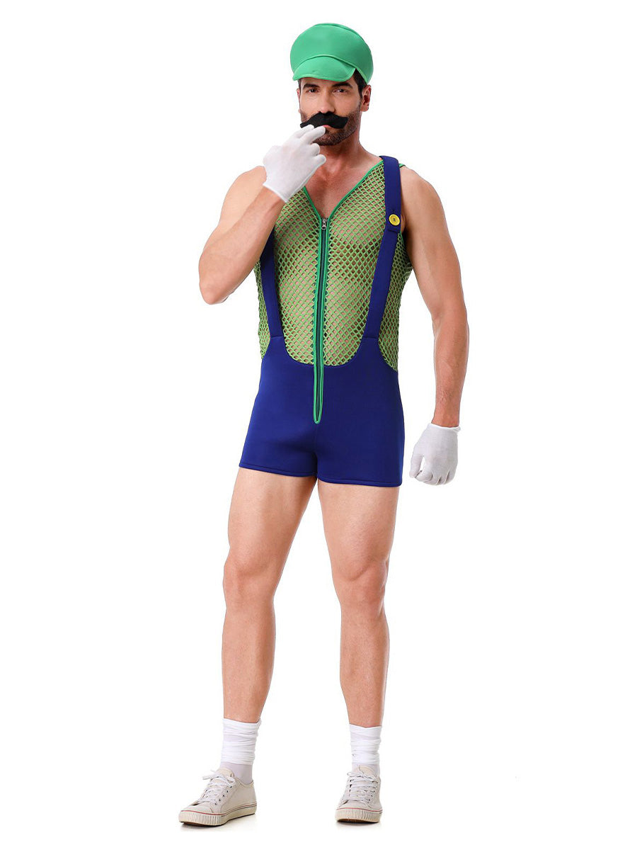 Costume Inspire Men's Luigi Costume
