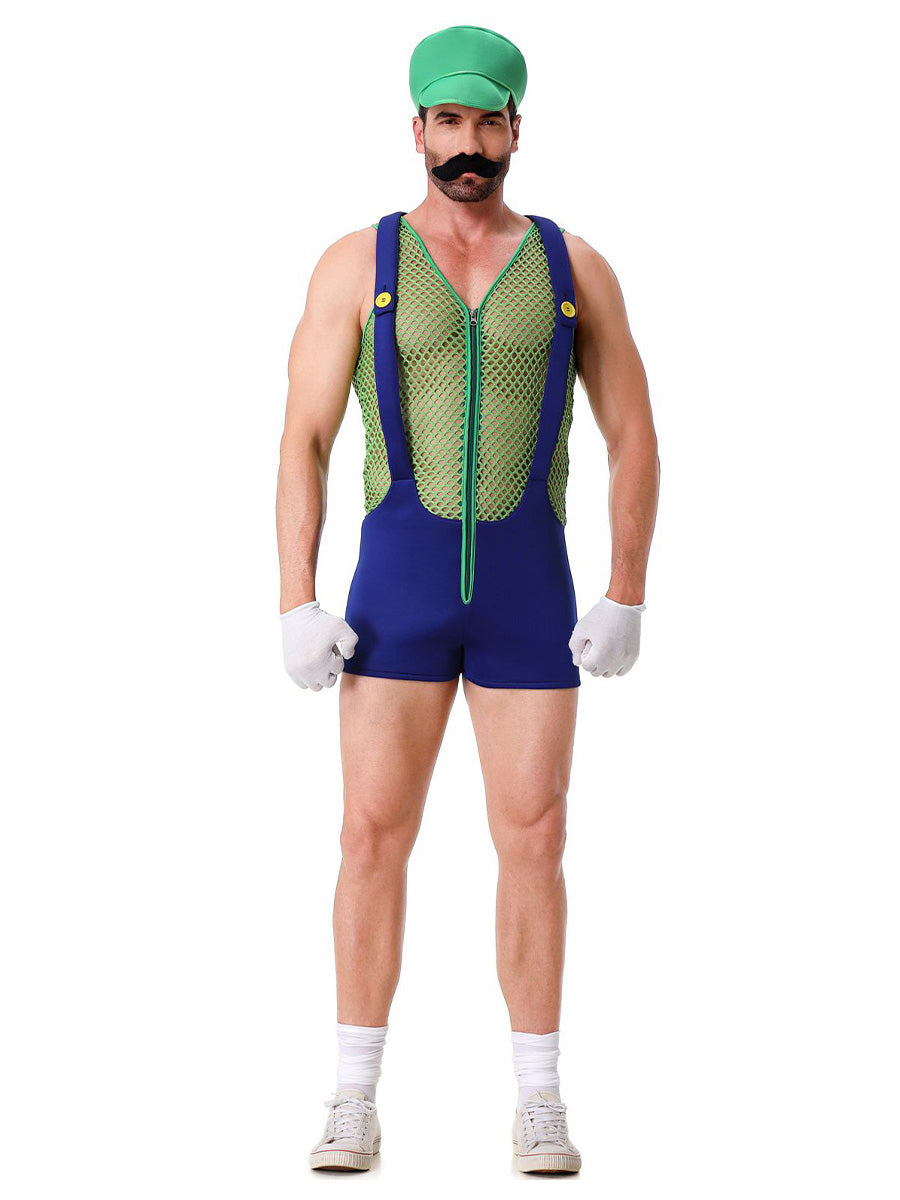 Costume Inspire Men's Luigi Costume