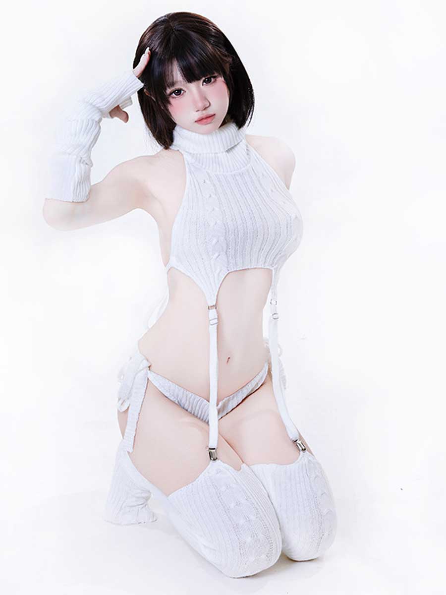 Costume Inspire Virgin Killer Sweater Lingerie