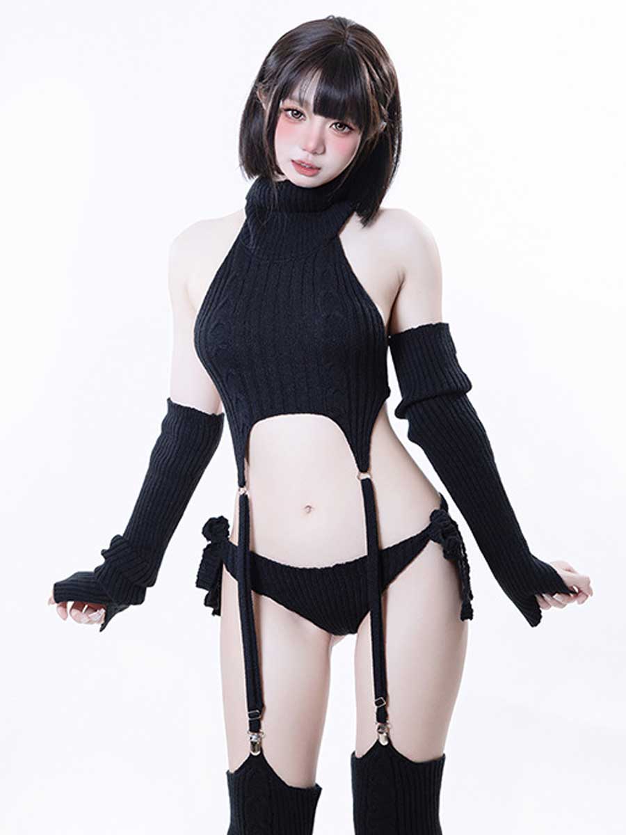 Costume Inspire Virgin Killer Sweater Lingerie