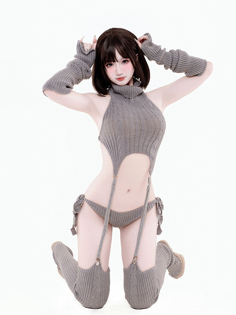 Costume Inspire Virgin Killer Sweater Lingerie
