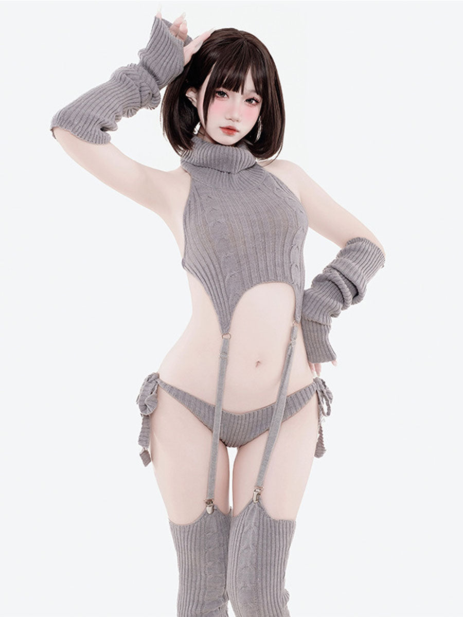 Costume Inspire Virgin Killer Sweater Lingerie